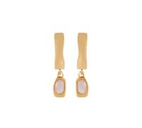 Skagen Damen Anja Quartz Goldfarbener Edelstahl Ohrring, SKJ1864710