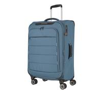 Travelite Skaii 4-Rollen-Trolley M 67 cm erweiterbar panoramablau