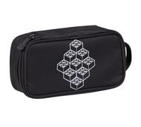 SKANDO BAGS Etui Lego®, Bricks: Geräumiges Etui mit Namensschild, seitlichem Griff und strapazierfähigem PVC-freiem Material. Kann auch als Kulturtasche verwendet Werden. Leicht zu tragen.