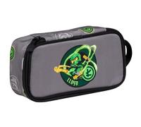 SKANDO BAGS Etui Lego® NINJAGO®, Elemental Master of Energy:Geräumiges Etui mit Namensschild, seitlichem Griff und strapazierfähigem PVC-freiem Material. Kann auch als Kulturtasche verwendet Werden.