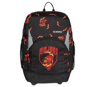 SKANDO BAGS - FlexiFit 22 L Rucksack - LEGO® NINJAGO®, Kai: Komfort, Ordnung und Haltbarkeit mit Tabletfach, Seitentaschen, Reflexen und verstellbaren Gurten.