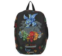 SKANDO BAGS Kindergartenrucksack LEGO® Ninja Skills: Leichte Tasche mit verstellbaren Trägern, Namensschild, Netzseitentasche und Reflektoren an allen Seiten.