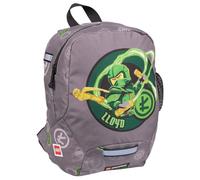 SKANDO BAGS Kindergartenrucksack LEGO® NINJAGO®, Elemental Master of Energy: Leichte Tasche mit verstellbaren Trägern, Namensschild, Netzseitentasche und Reflektoren an allen Seiten.