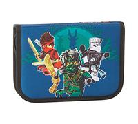SKANDO BAGS LEGO® - Jungen Federmäppchen - NINJAGO®, Into The unknown 2023 - Inkl. aller nötigen Schreibutensilien - Mit Stundenplanlasche
