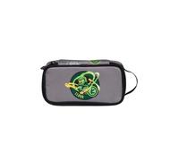 SKANDO BAGS LEGO® NINJAGO® Federmäppchen Junge Elemental Master of Energy - Faulenzer Mäppchen mit großem Fach, Namensschild & Tragegriff, 21 x 6 x 10 cm - für Schule & Kindergarten