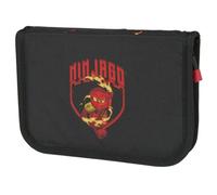 SKANDO BAGS LEGO® NINJAGO® Federmäppchen Junge gefüllt Kai - Federmappe mit Klappe inkl. Schulzubehör, Namensschild & Stundenplan, 20 x 14 x 4 cm - für Schule