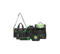SKANDO BAGS LEGO® NINJAGO® Kai und Lloyd Schulranzen-Set - Actiongeladenes 6-teiliges Set für Erstklässler, das spielerisches Design mit Funktionalität und Komfort kombiniert.