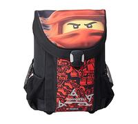 SKANDO BAGS LEGO NINJAGO Leichte Schultasche - Geräumiger Rucksack für Schulbücher, Brotdose und Wasserflasche mit Netzseitentaschen, Federmäppchenfach, ergonomischem Design und verstellbaren Gurten