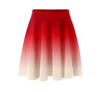 Skang Rock Damen Sommer Kurz Klassischer, eleganter, lässiger Minirock für Damen mit elastischer Taille Hosenrock Damen Kurz