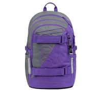 Skate Dual Schulrucksack - Lila/Grau