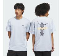 SKATEBOARDING MERLIN T-SHIRT Crystal Sky XS