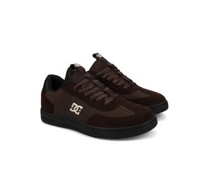 Skateschuh DC SHOES "DC Astrix S", Herren, Gr. 7,5(40), schwarz (braun, schwarz), Obermaterial:61.35% Leder, 38.65% Synthetikmaterial., Schuhe (41447351-7,5) braun, schwarz
