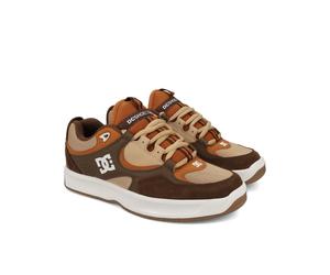 Skateschuh DC SHOES "Kalynx Zero", Herren, Gr. 6,5(38,5), weiß (braun, tan, sanftes weiß), Obermaterial: Leder (Kuh) / Futter: Textil / Außensohle: Gummi., Schuhe (32322633-6,5) braun, tan, sanftes we