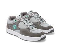 Skateschuh DC SHOES "Kalynx Zero", Herren, Gr. 8,5(41), grau (grau, grau, grau), Obermaterial:Obermaterial: Leder (Kuh) / Futter: Textil / Außensohle: Gummi;, Schuhe Skateschuh (22723550-8,5)