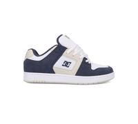 Skateschuh DC SHOES "Manteca 4 S", Herren, Gr. 7,5(40), navy, sanftes weiß, weiß, Obermaterial:53.02% Leder, 46.98% Synthetikmaterial;, Schuhe (78758564-7,5) navy, sanftes weiß, weiß