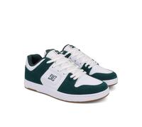 Skateschuh DC SHOES "Manteca 4 S", Herren, Gr. 9(42), weiß (grün, weiß), 53.02% Leder, 46.98% Synthetikmaterial, Schuhe (45713354-9) grün, weiß