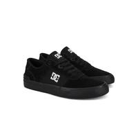 Skateschuh DC SHOES "Teknic S", Herren, Gr. 9(42), schwarz-weiß (schwarz, schwarz, weiß), Obermaterial:Obermaterial: Leder [Kuh] / Futter: Textil / Außensohle: Gummi;, Schuhe (35868236-9) schwarz, sch
