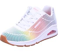 Skecher Street UNO - Eye CATCHING Damen Sneaker 155131 WMLT Weiss/Multi, Schuhgröße:40 EU