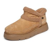 Stiefelette SKECHERS "Skechers Stiefelette Leder", Damen, Gr. 37, braun, Leder, Schuhe Stiefelette (50131367-37) braun