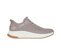 Skechers Damen BOBS Squad 4 Staple Look Sneaker, Taupe, 38 EU