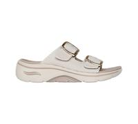 Skechers Damen-Sandalen mit zwei Bändern, Natürlich, 39 EU