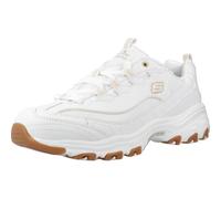 Skechers Damen D Lites Good Neutral, Weiss/opulenter Garten, 38 EU