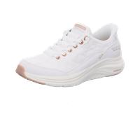 Skechers Damen Contour Foam Sneaker, weiß, 37 EU