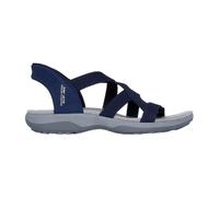 Skechers Sandalen Reggae Slim-Stretch Flex Slip-Ins Textil/Synthetik Marineblau Größe 42
