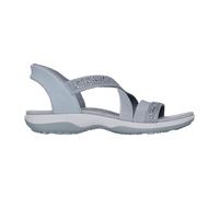 Skechers Damen Sandalen Reggae Slim Summer Sparkle – Grau – Größe 36
