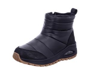 Skechers 168127-Kurzstiefelchen für Damen, schwarz, Größe 37 EU