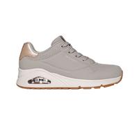 Skechers Damen UNO Golden Air Turnschuhe, Taupe Durabuck/Silver Trim, 41 EU