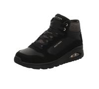 Skechers 177181 BBK Schnürstiefel Leder und Synthetik Damen in schwarz - Gr. 38