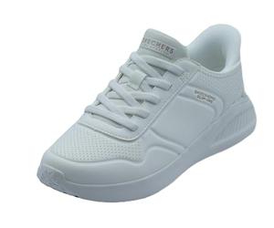 Skechers 177394 Uno Lite Floating Steps Whitee Sportschuhe für Damen aus Kunstleder, Weiß