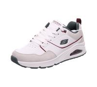 Skechers Sneaker UNO-RETRO ONE Weiß/Grün Komfort-Innensohle Herren Größe 45