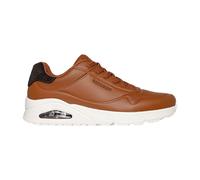 Sneaker SKECHERS "UNO - HARRY KANE", Herren, Gr. 41, braun, Lederimitat, casual, Schuhe, Keilsneaker, Sneaker mit Luftkissen (43234354-41) braun