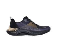 Skechers Snoop Dogg: Snoop Ace - Cyber Walker Sneaker in Schwarz/Gelt, Größe 38, Vegan