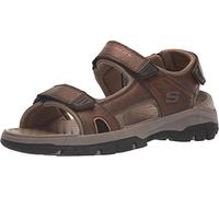 Skechers 204106 Herren Sandalen, Braun (Brown Synthetic BRN), 41 EU