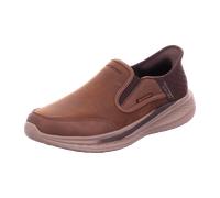 Skechers Slade Turnschuhe Ohne Schnürsenkel EU 46 Dark Brown Leather