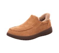 Skechers Herren Murette Scofield Hausschuh, Tan Microfiber, 47.5 EU