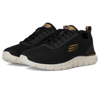 SKECHERS Herren Track Leshur Turnschuhe Schwarz Schwarz 42