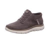 Skechers Herren Freihändige Slip-Ins Summits Sneaker, Schokoladenbrauner Wildlederbesatz, 43 EU