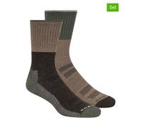 Skechers 2er-Set: Socken in Braun - Größe 27,5-35,5 | Herrensocken