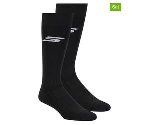 Skechers 2er-Set: Socken in Schwarz - Größe 43-46 | Herrensocken
