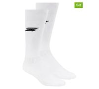 Skechers 2er-Set: Socken in Weiß - Größe 43-46 | Herrensocken