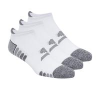 Skechers 3 Pack WoMänner's Half Terry Low Cut Socken in Weiss, Größe Medium