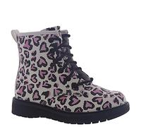 Skechers 302918L WPK Stiefelette, White/Pink Pu, 43 EU