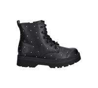 Schnürstiefel SKECHERS "GRAVLEN HI", Kinder, Gr. 31, schwarz, Lederimitat, modisch, Schuhe, Boots mit Nieten, Größenschablone zum Download (28359124-31) schwarz