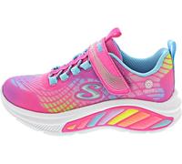 Sneaker SKECHERS "RAINBOW CRUISERS", Kinder, Gr. 27, rosa, Lederimitat, Textil, kontrastfarbene Details, sportlich, Schuhe, Kinderschuh mit Farbverlauf, Größenschablone zum Download (54403866-27) rosa