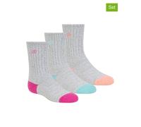 Skechers 3er-Set: Socken in Grau - Größe 21-26 | Babysocken Strumpfhosen
