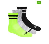 Skechers 3er-Set: Socken in Grün - Größe 27,5-35,5 | Kinder Socken Strumpfhosen